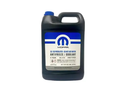MOPAR R-002 REFRIGERANTE ROJO NARANJA JEEP DODGE RAM CHRYSLER 1999-2012 PREDILUIDO 50/50 GL/3.78L